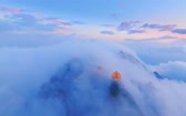 老君山大美云海，是天地藏在伏牛之巅...