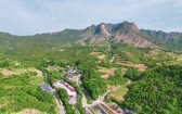 在云梦山感受秋风、古建、历史交织而...